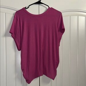Women's Pink Old Navy Top with Open Back